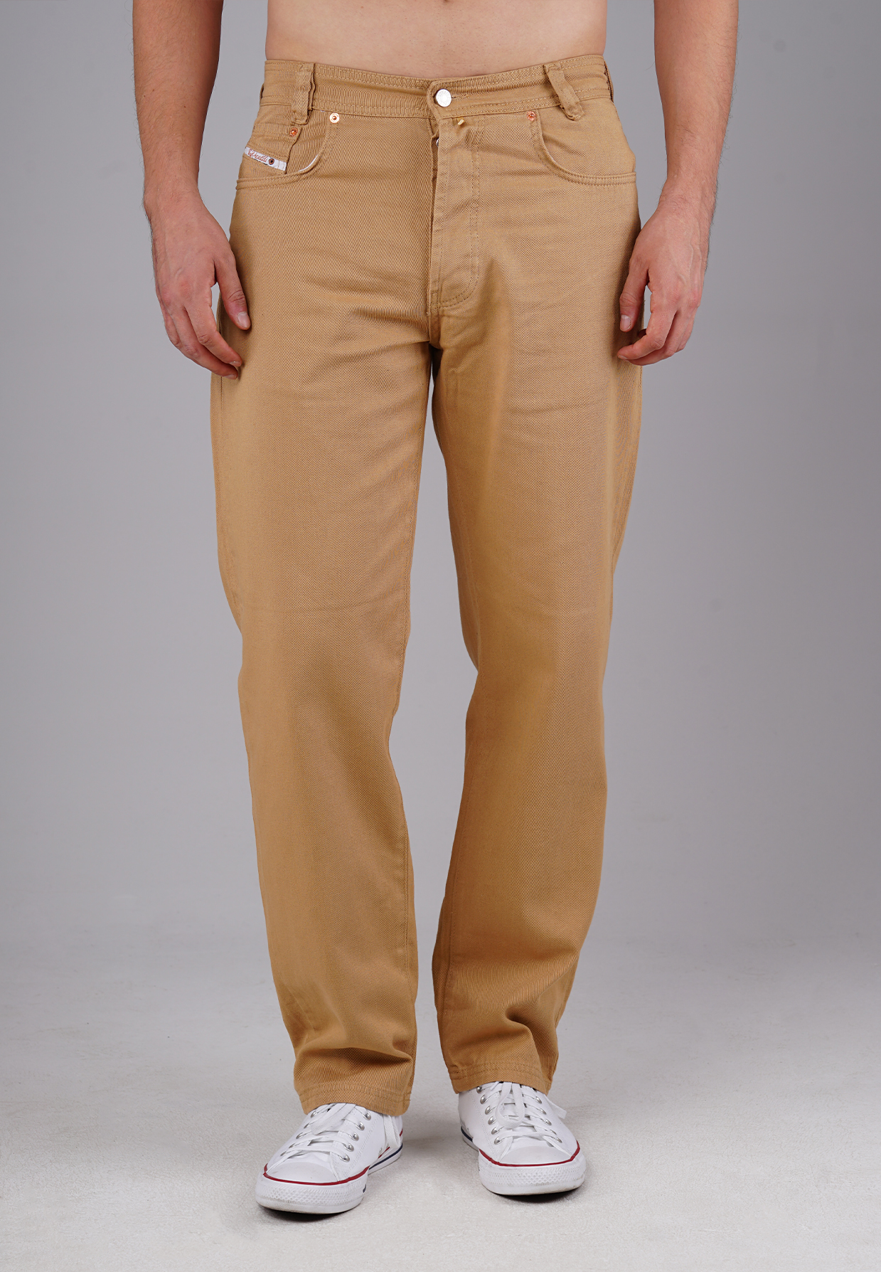 Picaldi Herren Jeans Zicco 472 Gabardine Camel W40-L32