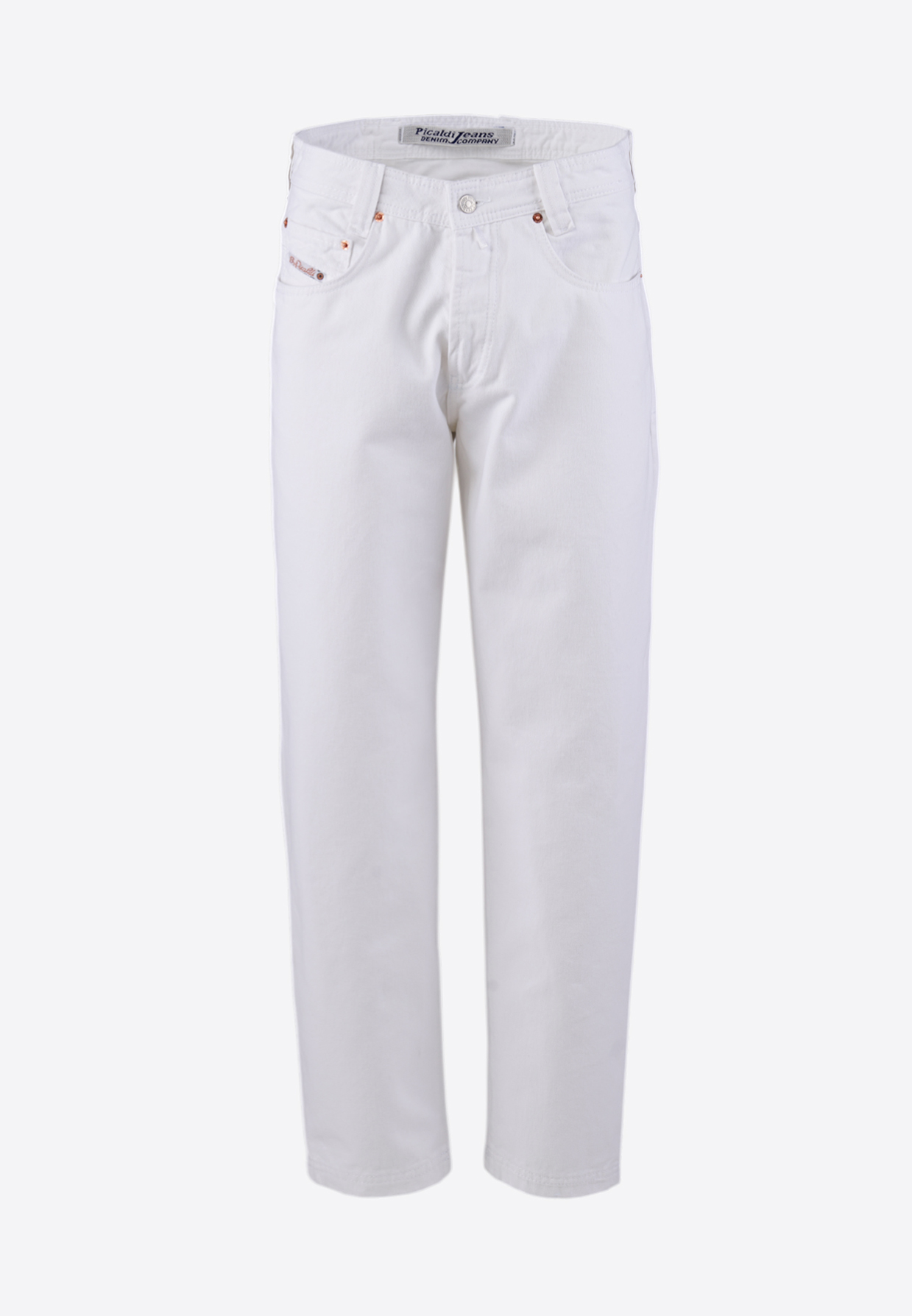 Picaldi Zicco 472 Gabardine Mount - Relaxed Karottenschnitt in Bone White W42-L32