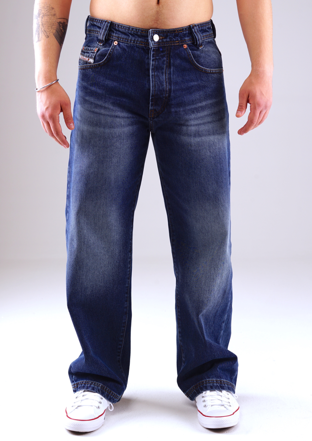 Picaldi Herren Jeans Baggy Zicco 474 Tansanit W40-L32