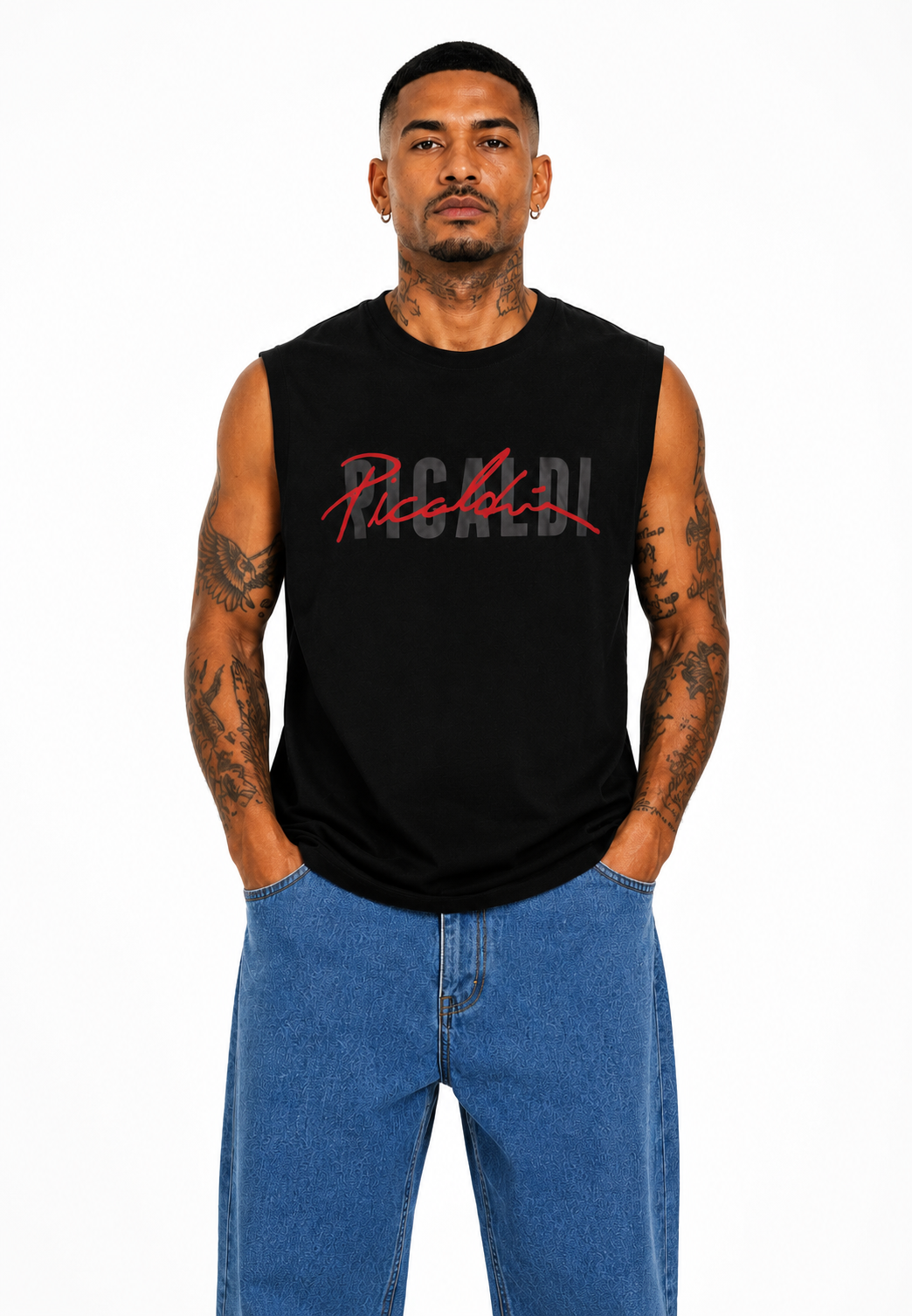 Picaldi Herren Tank Top Shirt Collection black