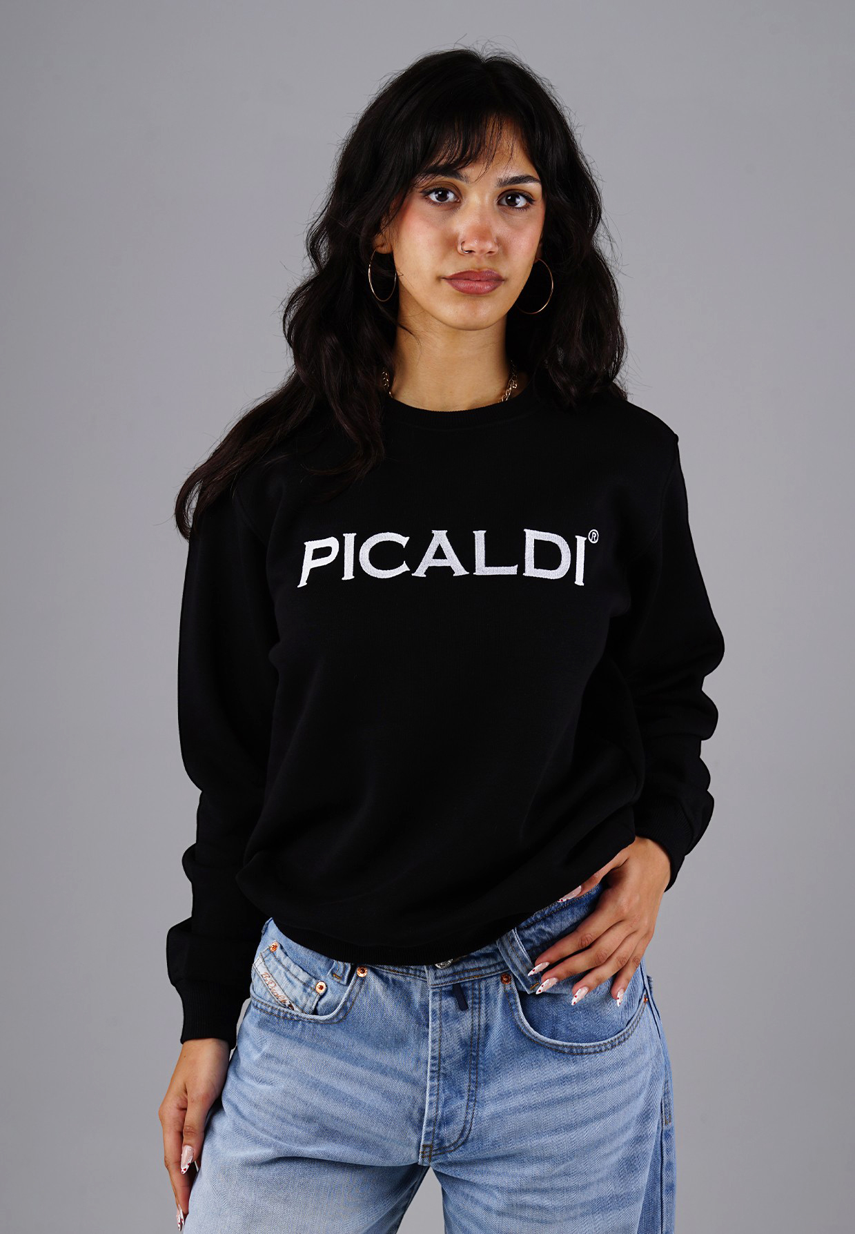 Picaldi Damen Sweatshirt Charlie Black