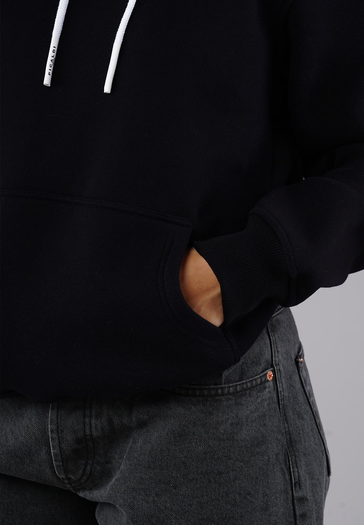 Picaldi Damen Kapuzenpullover Berlin Black