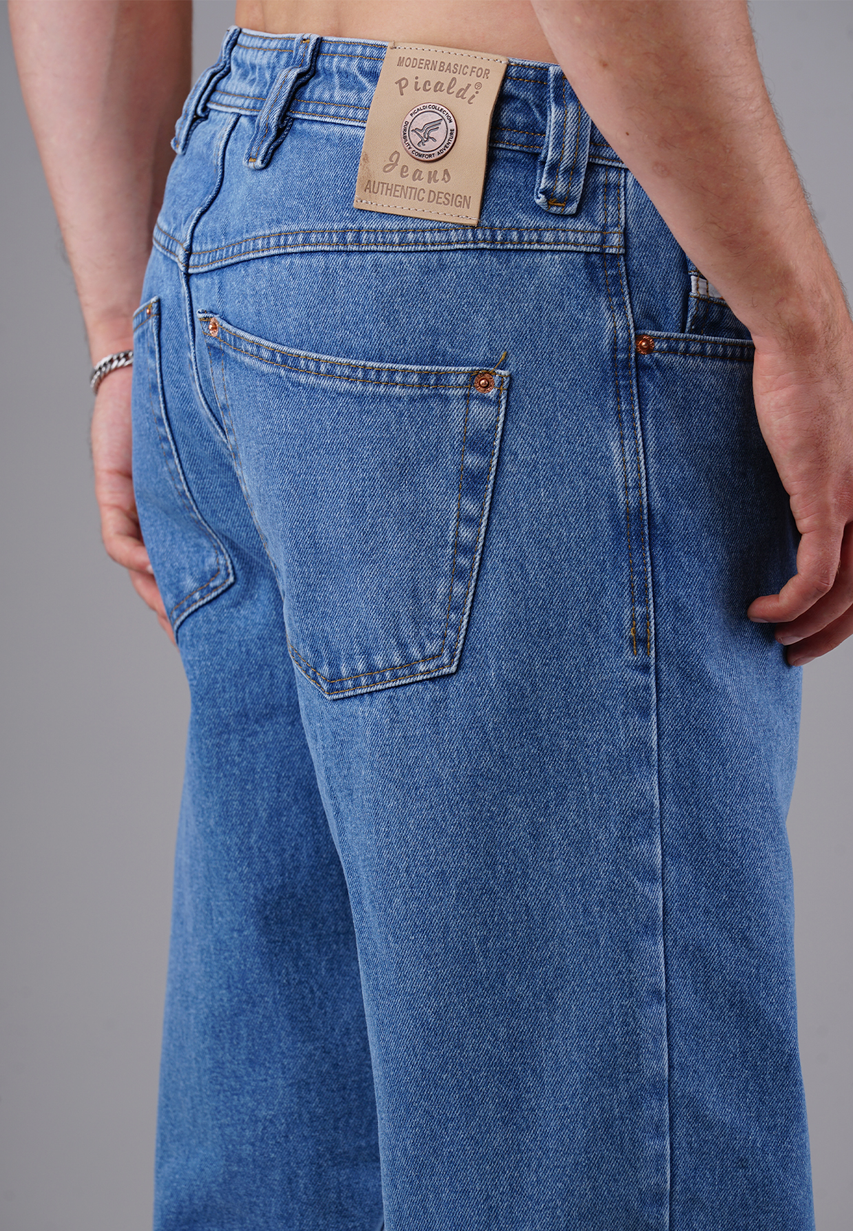 Picaldi Herren Jeans Zicco 473 Stone indigo blue W44-L32