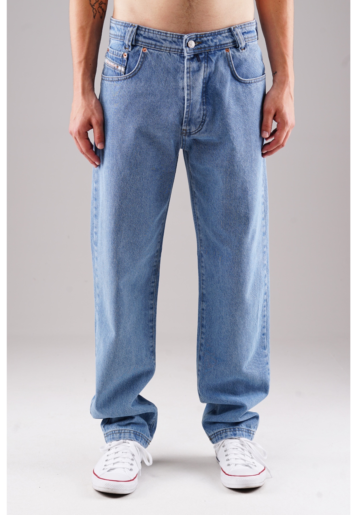 Picaldi Zicco 472 Stone Herrenjeans - Relaxed-Karottenschnitt in Indigo Blue W33-L36