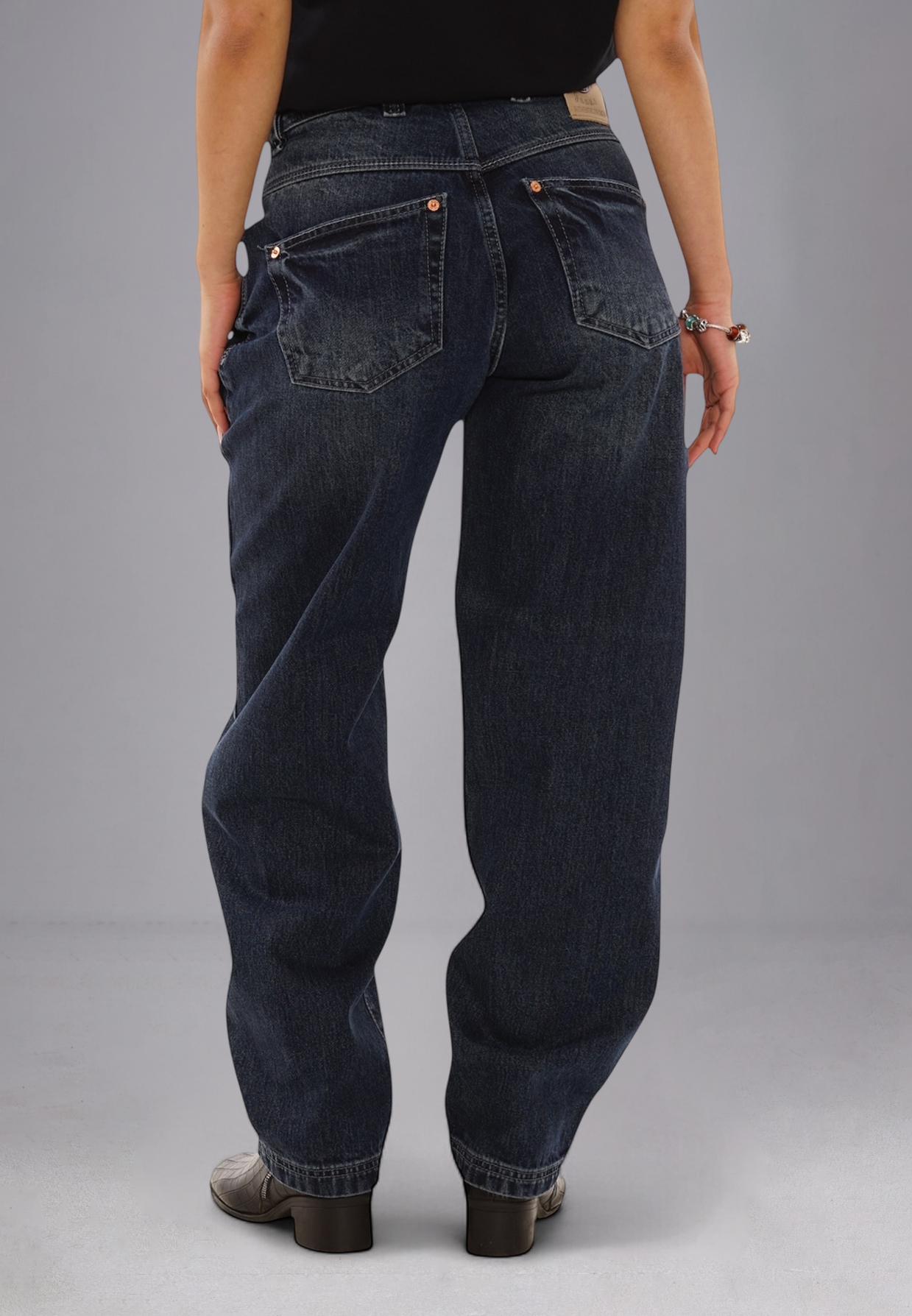 Picaldi Zicco 471 Miracle Damen Jeans – Loose Tapered Fit Midnight Indigo W42-L32