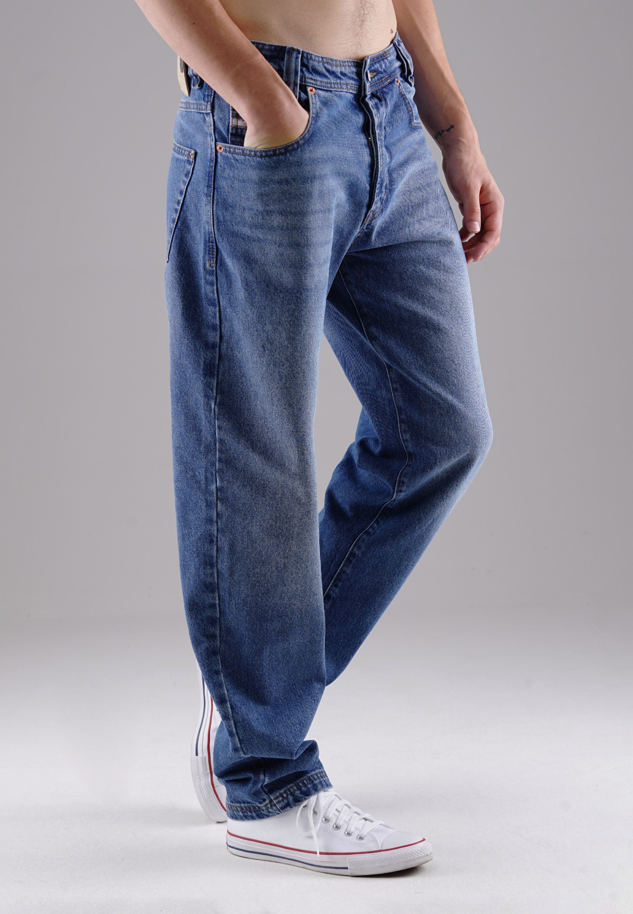 Picaldi Zicco 472 Dakota Herrenjeans - Relaxed-Karottenschnitt in Sapphire Blue