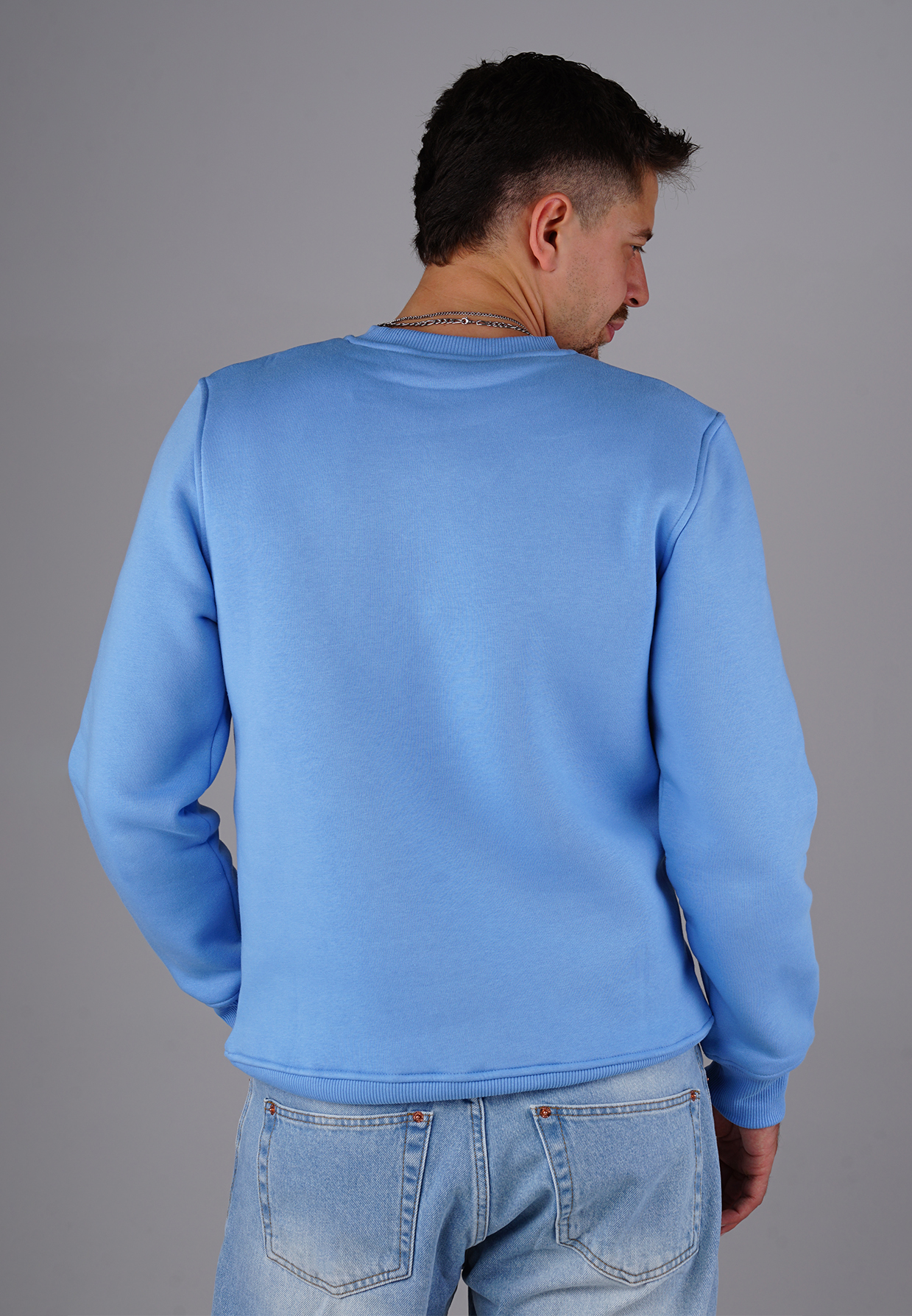 Picaldi Herren Sweatshirt P-Label baby blue XXL